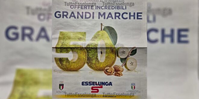 Volantino Esselunga Grandi Marche al 50%: Offerte Imperdibili dal 30 Gennaio al 12 Febbraio 2025